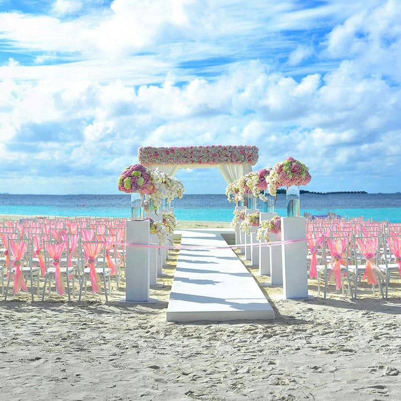 decor and styling of wedding venue by our wedding planner kuala lumpur team